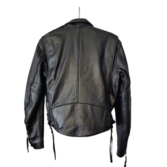 Harley Davidson Leather Crop Jacket - Picture 2 of 15